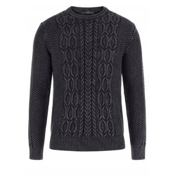 Sweter męski Guess M3BR21 Z2BB0 czarny - L