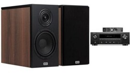 DENON DRA-900H + HECO AURORA XT 300 orzech