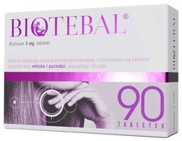 Biotebal 5 mg, 90 tabletek