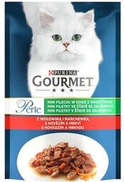 Purina Gourmet Perle Karma dla kotów mini fileciki
