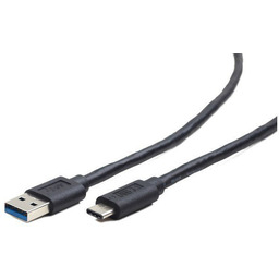 Gembird Kabel USB Type-C(M)-AM 3.0 1m czarny