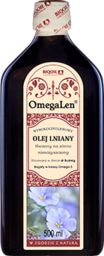 Olej lniany tłoczony na zimno OmegaLen 500 ml