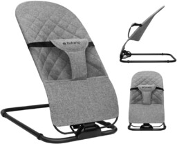 Składany bujaczek leżaczek Moon 20 Grey