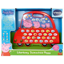 VTECH Zabawka edukacyjna Samochód Literkowy Peppy 61806 Zyskaj