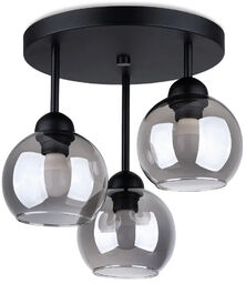 Sollux Potrójna lampa sufitowa ALINO SL.1140 kule przydymione