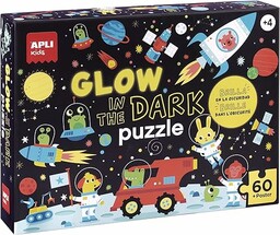 APLI Kids 18813 - Fluorescencyjne Puzzle Glow in