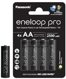 Panasonic Eneloop BK-3HCDE/4CP - 4x akumulator Pro AA