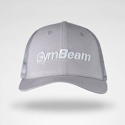 GymBeam Bejsbolówka Mesh Panel Cap Grey