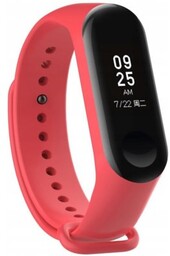 TECH-PROTECT Pasek do Xiaomi Mi Band 3/4 Czerwony