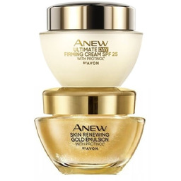 Zestaw Anew Gold Emulsja + Krem Ultimate 45+