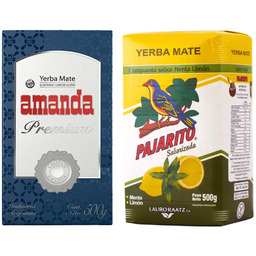 Zestaw Yerba Mate Amanda Premium + Pajarito Limon
