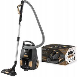 Odkurzacz Workowy Sencor Svc 9300BK Hepa 600W Led