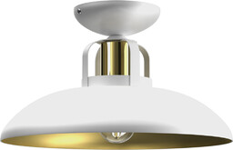 MILAGRO MLP7703 Lampa sufitowa Felix 1xE27 Biały/Złoty