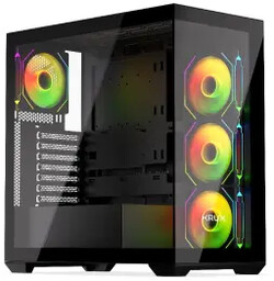 Krux Exo ARGB Czarny Obudowa