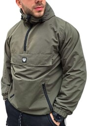 Kurtka kangurka męska khaki logo Furia