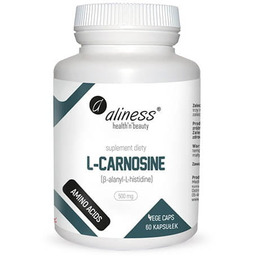 Suplement diety, Aliness L-carnosine 500mg 60 Kaps