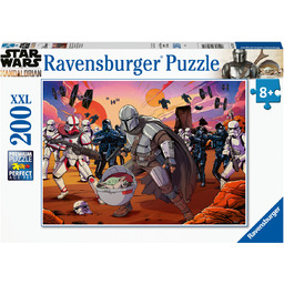 Ravensburger, puzzle, dla dzieci, XXL, Mandalorian, 200 el.