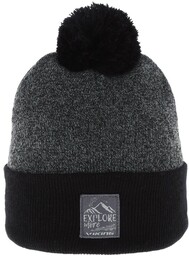 Czapka Viking Tovis 08 czarno-szara