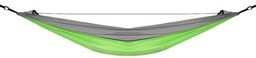 ENERO CAMP Hamak 300 x 140 cm Zielono-szary