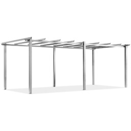 Stelaż do metalowej pergoli tarasowej Barbados 3x6 m
