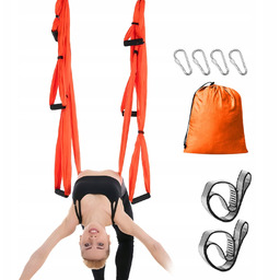 Chusta Akrobatyczna Do Jogi Rociągania Mięsni Materiałowa Szarfa