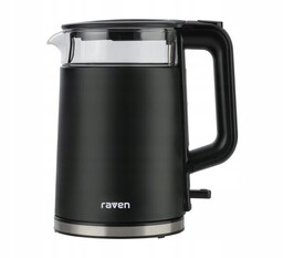 Czajnik elektryczny Raven EC019B 2200W 1,7 Litra Czarny