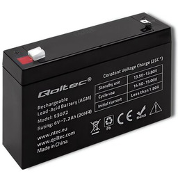 QOLTEC Akumulator 53072 7.2Ah 6V