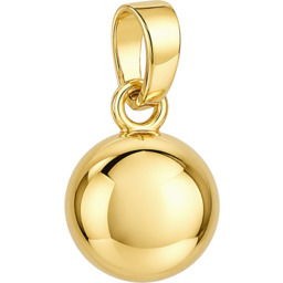 Zawieszka Złota Gładka Kuleczka 7 mm pr 585
