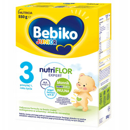 Bebiko Junior 3 NUTRIflor Expert Gos/Fos Zestaw 5