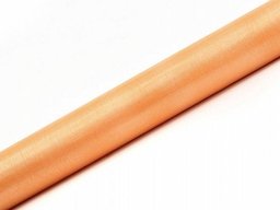 Organza gładka łososiowa - 36 cm x 9