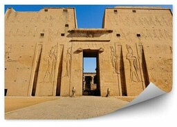 Archeologia kultura antyczna budynek egipt Okleina ścienna Archeologia