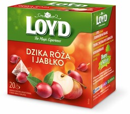 Herbata Loyd Dzika róża i jabłko 20x2g