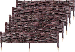 Palisada wiklinowa ogrodowa Sand 100 x 30 cm,