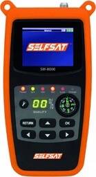 Miernik satelitarny sygnału Selfsat Sm 8000 Hd Dvb-s