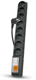 Acar S8 PRO 8 gniazd 5m Czarny Listwa