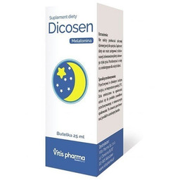 Dicosen Melatonina krople, 25 ml