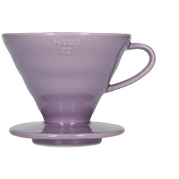 Ceramiczny Drip HarioV60-02 - Fioletowy