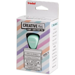 Trodat Creative Best Wishes zestaw mini pieczątek