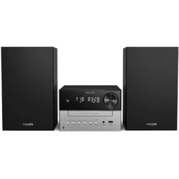 Mikrowieża PHILIPS TAM3205M2/12 Czarno-srebrny