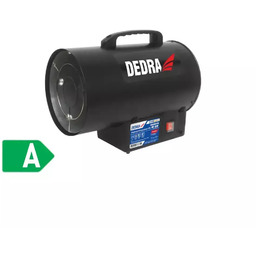 DEDRA DED9941A Nagrzewnica gazowa 15kW czarna, dmuchawa grzewcza
