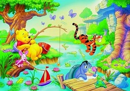 Clementoni 25429.3 - Puzzle Floor 40-częściowy Kubuś Puchatek: