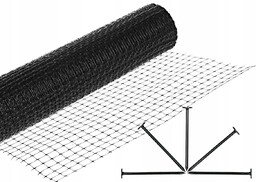 Siatka Na Krety 1x50m 30g/m2 Bradas Siatka Przeciw
