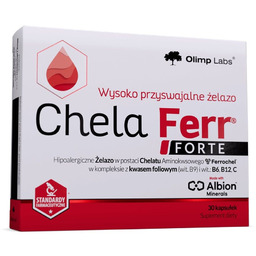 OLIMP LABS Chela-Ferr Forte suplement diety 30 kapsułek