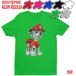 Dziecięca Koszulka Z Nadrukiem Duży Wybór Psi Patrol