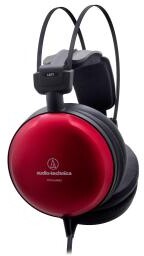 Audio-Technica ATH-A1000Z Nauszne Czerwony Słuchawki przewodowe
