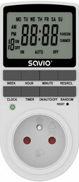 Savio Programator czasowy z ekranem LCD, 16A, 3680W,