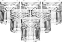 Altom Zestaw niskich szklanek Greta 330 ml, 6