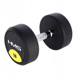 Hantla Gumowana Hms Hantel Stalowy 18 Kg