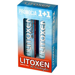 Litoxen dla diabetyków, 2 x 20 tabletek musujących