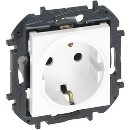 Niloe Step gniazdo podwójne 2P+Z schuko, zaciski śrubowe